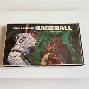 Vintage 1967 Big League Baseball Board Game 3M Sports Games Collectible rare